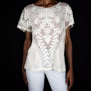 So Sweet Lace Express Top